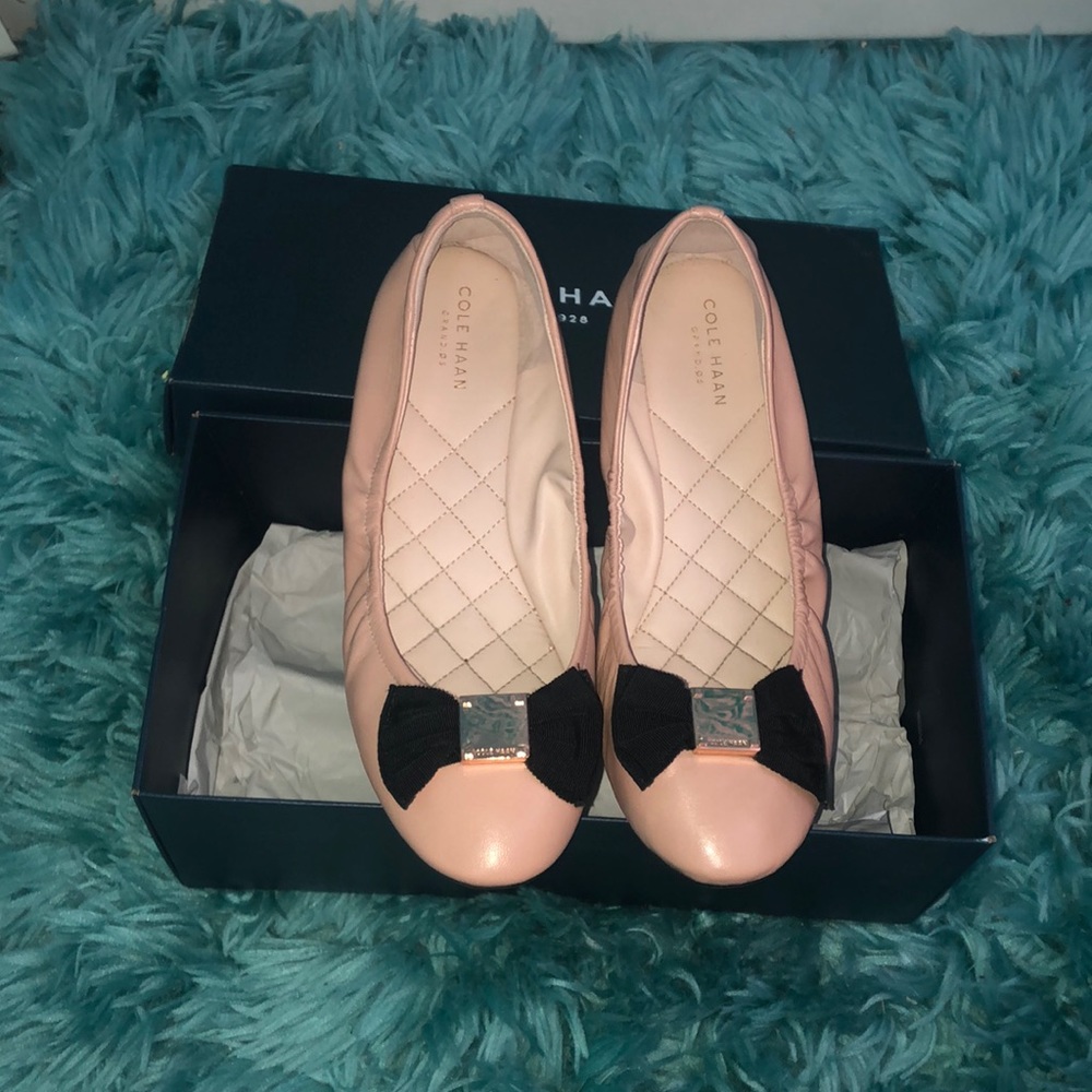 Cole Haan classic bow flats